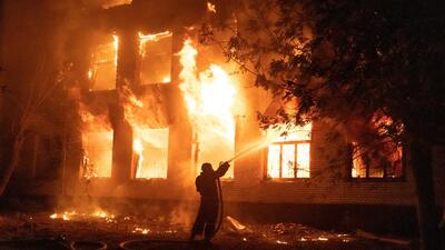 A blanket manufacturing unit in Ludhiana’s Kohara area was gutted in a major fire. (REUTERS (Representataive image))
