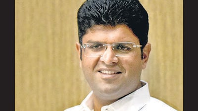 it is the wish of every party worker and youth of the state that Dushyant Chautala becomes the next CM of Haryana, said Jannayak Janata Party (JJP) state president Nishan Singh. (HT File Photo)