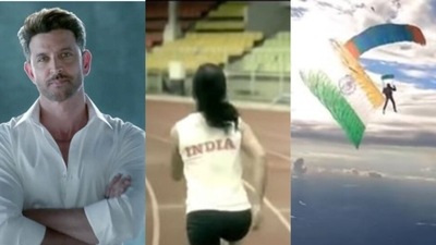 Hrithik Roshan sang a new song on Independence Day. Hrithik Roshan sang a new song on Independence Day.