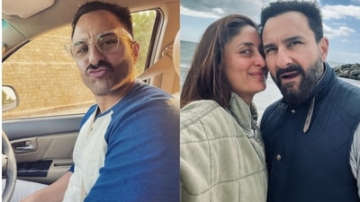 Kareena Kapoor wished Saif Ali Khan on his birthday. Kareena Kapoor wished Saif Ali Khan on his birthday.