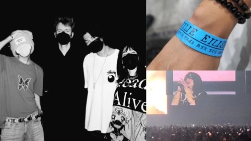 RM shared several pictures. RM shared several pictures.