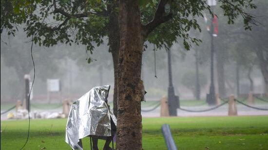 Monsoon trough is expected to remain active for three days south of its normal position. (Hindustan Times)