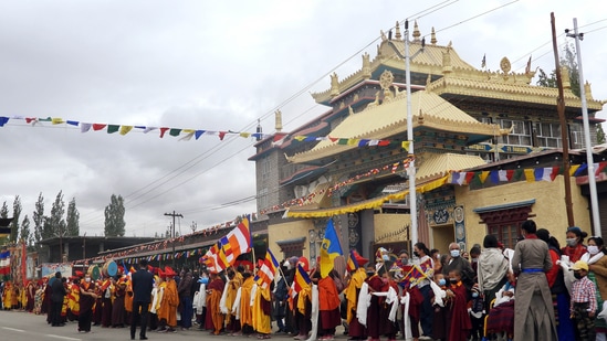 Researchers based in China and the US found that due to an increasingly warm and wet climate, the Tibetan Plateau has lost just over 10 billion tonnes of water a year since 2002.(ANI)