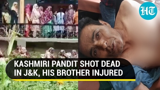 KASHMIRI PANDIT SHOT DEAD IN J&amp;K, HIS BROTHER INJURED