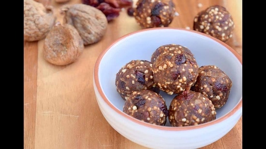Anjeer walnut ladoo Anjeer walnut ladoo