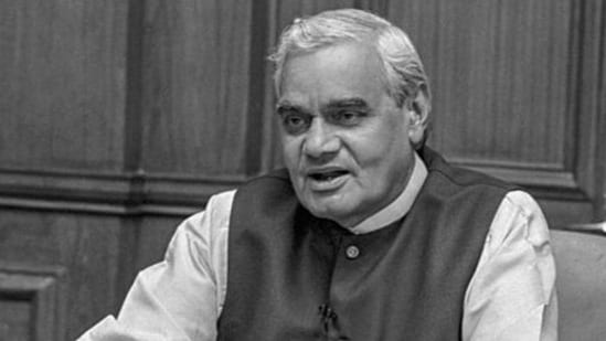 Former Prime Minister Atal Bihari Vajpayee passed away at the age of 93 on August 16, 2008.(PTI photo)