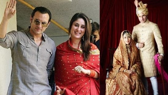 Kareena Kapoor tied the knot with actor Saif Ali Khan in 2012.