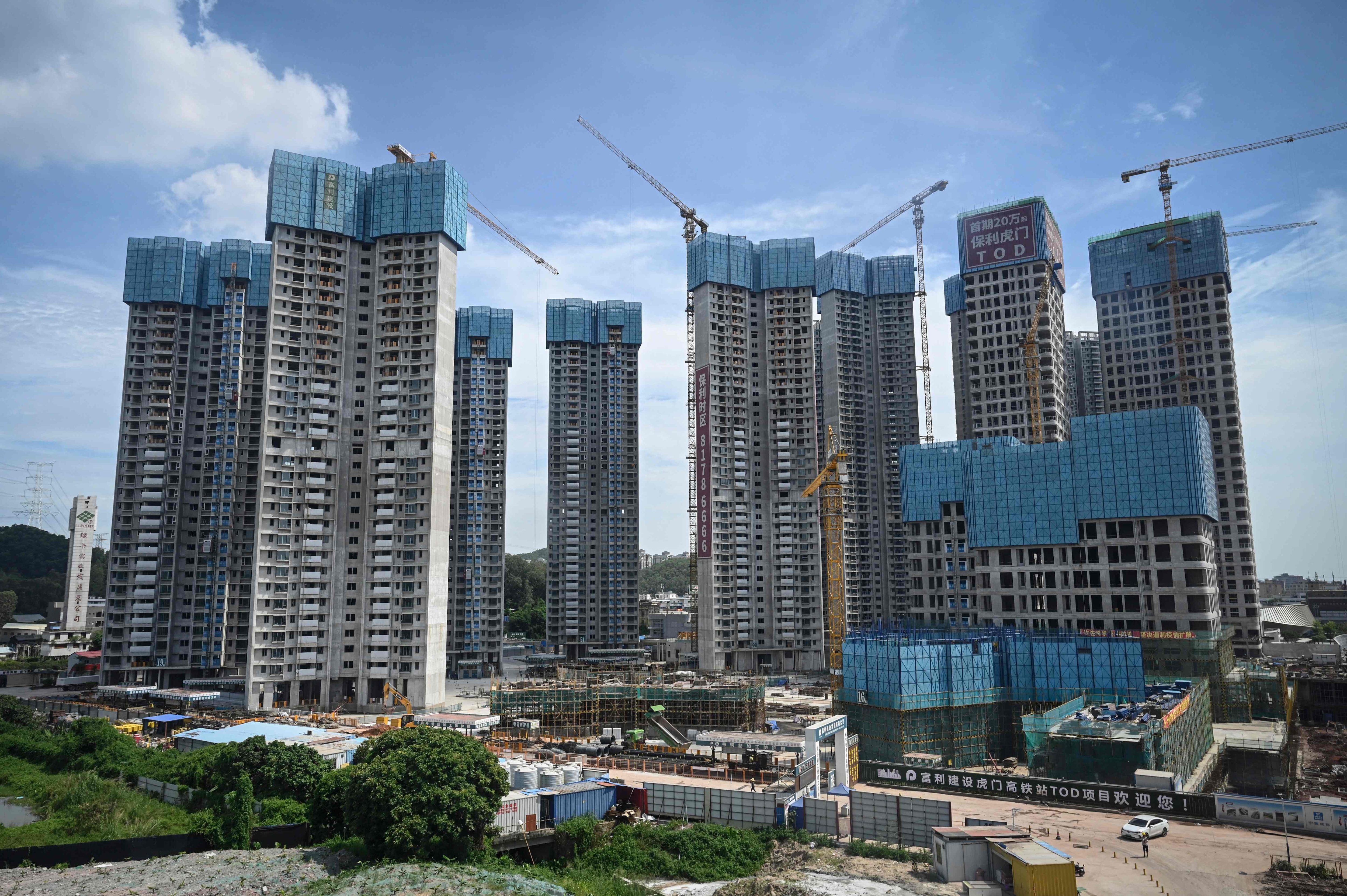 Bengaluru's housing prices rose 4 per cent in the April to June quarter. (Photo by Jade GAO / AFP)(For Representational purposes only) (AFP)