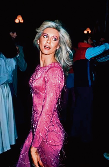 The singer-actor in a fuchsia tasselled bodysuit for her appearance on a TV show The singer-actor in a fuchsia tasselled bodysuit for her appearance on a TV show