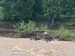 A video grab from the clip shared by ANI.