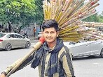 Qurban Ansari, 19, lives in Gurugram’s Madipur Chowk in Sector 19.