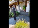 The image, taken from the Instagram video, shows the daughter standing in front of her dad in her wedding gown.(Instagram/@vivid.michael)