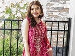 Kajal Aggarwal is festive fashion goals in sleeveless red Benarasi sharara set (Elevate Promotions) Kajal Aggarwal is festive fashion goals in sleeveless red Benarasi sharara set (Elevate Promotions)