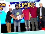 The quiz was a reinvention of the 25-year-old Landmark Quiz that was synonymous with Independence Day and the quizmaster par excellence, Dr. Jayakumar.(HT Photo) The quiz was a reinvention of the 25-year-old Landmark Quiz that was synonymous with Independence Day and the quizmaster par excellence, Dr. Jayakumar.(HT Photo)