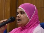Bilkis Bano urged the Gujarat government to “undo this harm” and give her back the “right to live without fear and in peace”.(PTI file) Bilkis Bano urged the Gujarat government to “undo this harm” and give her back the “right to live without fear and in peace”.(PTI file)