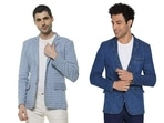 Casual blazers for men look smart and fashionable.