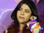 Ektaa Kapoor has extended support to Aamir Khan and his new film Laal Singh Chaddha, amid calls for boycott of the film.(AFP)
