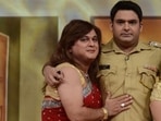 Ali Asgar and Kapil Sharma on a &nbsp;show together.