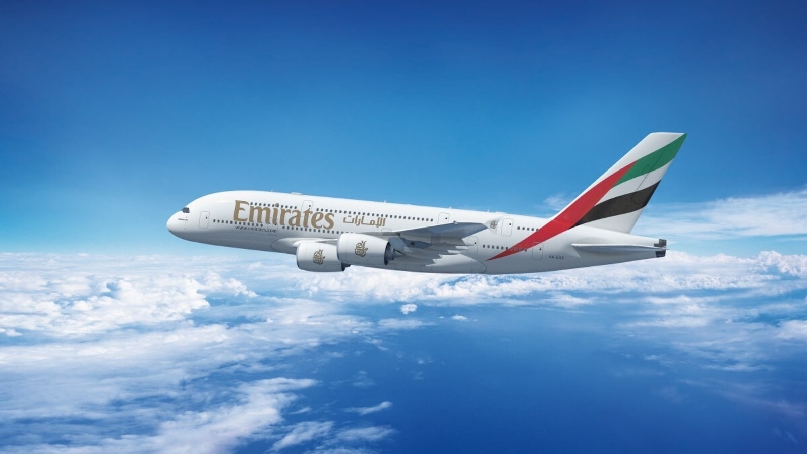 airbus a380 landing wallpaper