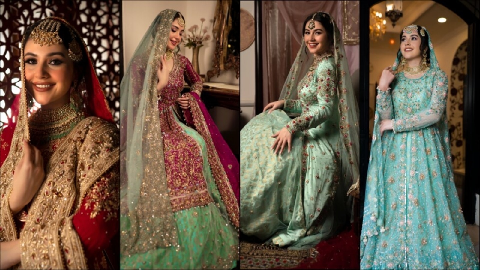 MF-(Bridal) Lehenga choli💃 Rani pink Colour Dulhan Lehenga Choli, Wedding  Le | eBay