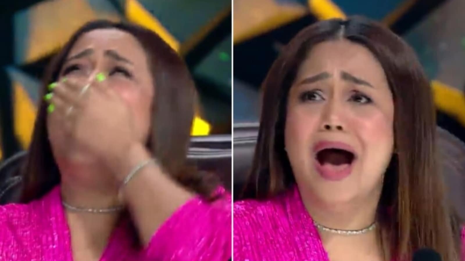 Indian Singer Neha Kakkar Xxx - Neha Kakkar cries listening to contestant sing Maahi Ve on Superstar Singer  2 - Hindustan Times