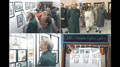 Gallery at Aligarh Muslim University. (Sourced)
