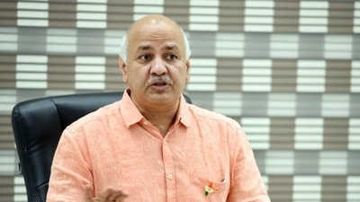 Delhi deputy chief minister Manish Sisodia. (HT photo/Arvind Yadav)