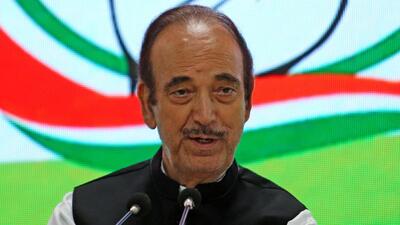 Congress leader Ghulam Nabi Azad. (ANI) Congress leader Ghulam Nabi Azad. (ANI)