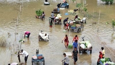 In 2019, the flow rate peaked at 8.28 lakh cusecs on August 18-19, and the water level of the Yamuna touched 206.60 metres. In 1978, the river swelled to a record level of 207.49 metres. In 2013, it had risen to 207.32 metres. (ANI)