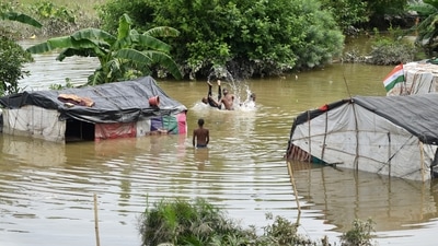 The Yamuna floodplains and low-lying areas in Delhi near the river are considered vulnerable to flooding. They are home to around 37,000 people. (ANI)