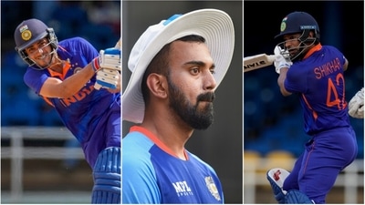 Shubman Gill; KL Rahul; Shikhar Dhawan (Agencies)
