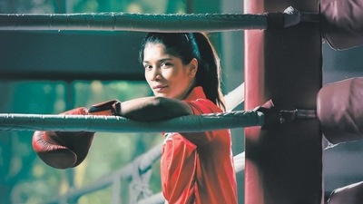  File photo of boxing champ Nikhat Zareen, File photo of boxing champ Nikhat Zareen, 