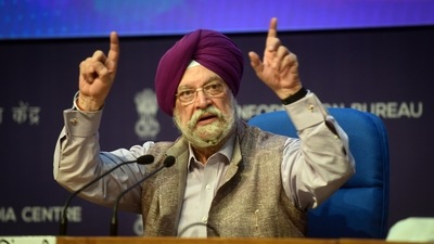 Union minister for housing and urban affairs Hardeep Singh Puri. (Raj K Raj/ HT file) Union minister for housing and urban affairs Hardeep Singh Puri. (Raj K Raj/ HT file)
