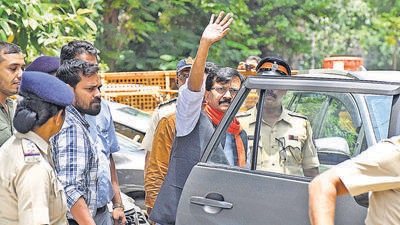 The agency searched the firm’s head office in Vikhroli, as well as two other premises in Bhandup and Mulund. (Nitin Lawate/ANI) The agency searched the firm’s head office in Vikhroli, as well as two other premises in Bhandup and Mulund. (Nitin Lawate/ANI)