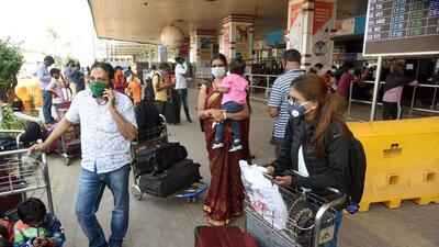 The DGCA on Wednesday told airlines to ensure that passengers wear masks throughout their journey and follow Covid protocols. (HT photo) The DGCA on Wednesday told airlines to ensure that passengers wear masks throughout their journey and follow Covid protocols. (HT photo)