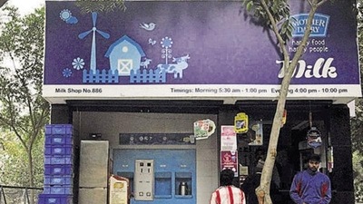 A Mother Dairy outlet in Ghaziabad, India. (HT File Photo) A Mother Dairy outlet in Ghaziabad, India. (HT File Photo)