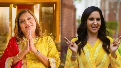 Aparna Shewakramani was one of Sima Taparia's clients in season 1 of Indian Matchmaking. Aparna Shewakramani was one of Sima Taparia's clients in season 1 of Indian Matchmaking.