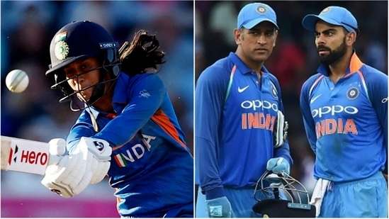 Jemimah Rodrigues recreates Virat Kohli, MS Dhoni's iconic pose during match | Cricket - Hindustan Times Jemimah Rodrigues recreates Virat Kohli, MS Dhoni's iconic pose during match | Cricket - Hindustan Times