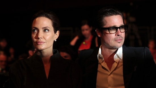 Back in 2016, Angelina Jolie filed an FIR against Brad Pitt.(AFP)