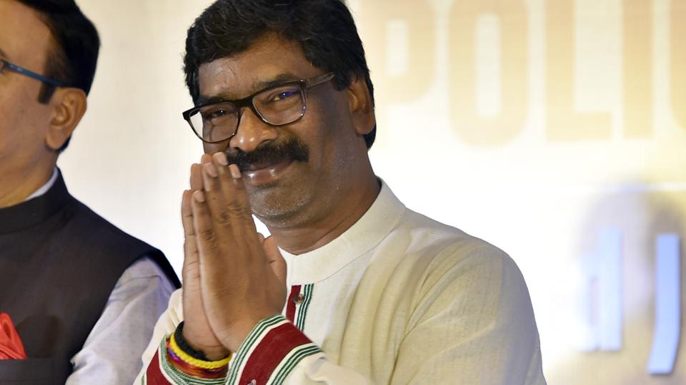 File photo of Jharkhand chief minister Hemant Soren. (Hindustan Times) File photo of Jharkhand chief minister Hemant Soren. (Hindustan Times)