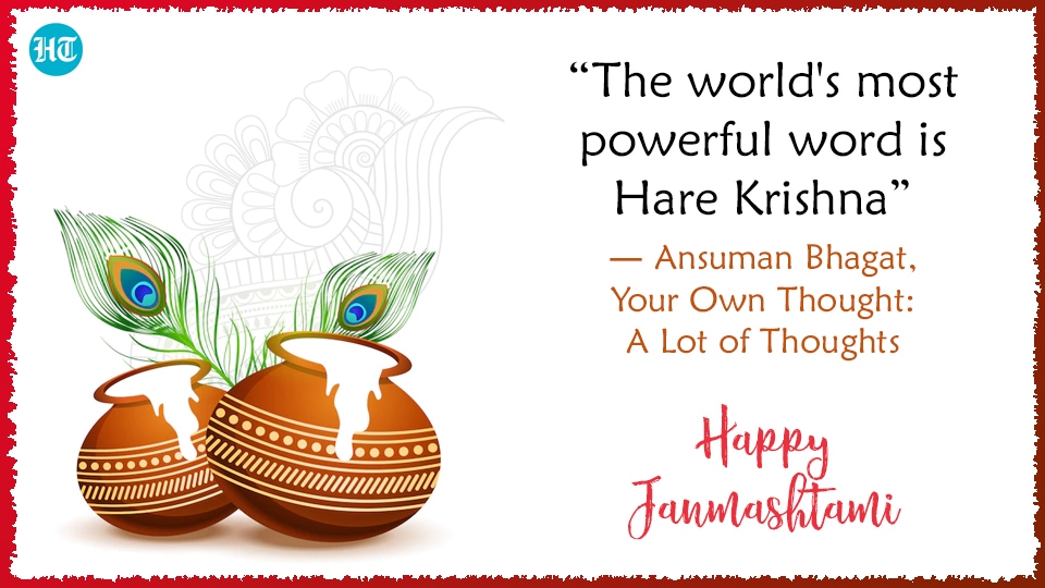 Happy Krishna Janmashtami 2022 Wishes, quotes, images to share with