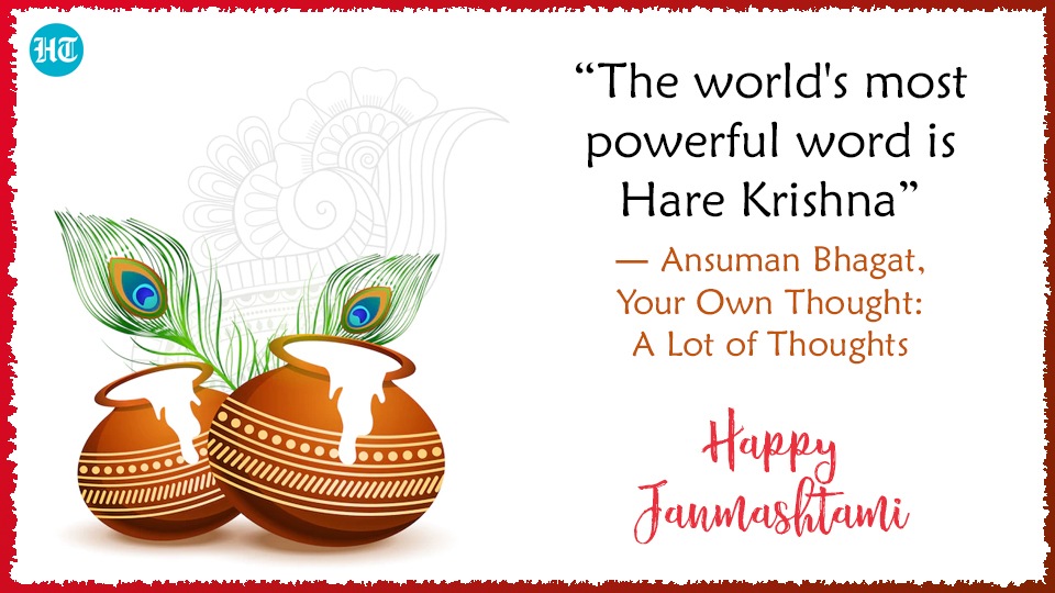 Happy Krishna Janmashtami 2022 Wishes Quotes Images To Share With 