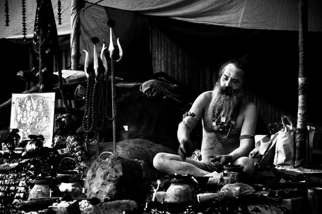 A sadhu much like the one Haren met. (Shutterstock) A sadhu much like the one Haren met. (Shutterstock)