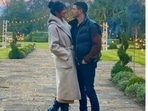 Priyanka Chopra with singer-husband Nick Jonas. Priyanka Chopra with singer-husband Nick Jonas. 