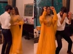 Shahid Kapoor and Mira Rajput grooved at a family event. Shahid Kapoor and Mira Rajput grooved at a family event.