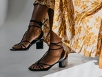 Sandals are the perfect fashion accessory to glam up.