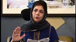 Former chief minister Mehbooba Mufti. (PTI) Former chief minister Mehbooba Mufti. (PTI)