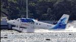 India's first seaplane lands at Kochi lake for refueling ahead of its inauguration in Gujarat on October 25, 2020. (PTI Photo) India's first seaplane lands at Kochi lake for refueling ahead of its inauguration in Gujarat on October 25, 2020. (PTI Photo)