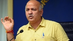 File photo of Delhi deputy chief minister Manish Sisodia addressing a press conference.