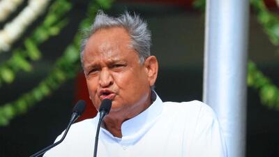 Rajasthan chief minister Ashok Gehlot. (PTI)